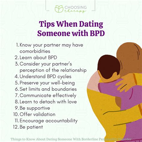 advice for dating someone with bpd